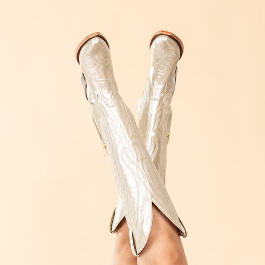 Galactica Tall Leather Western Boot