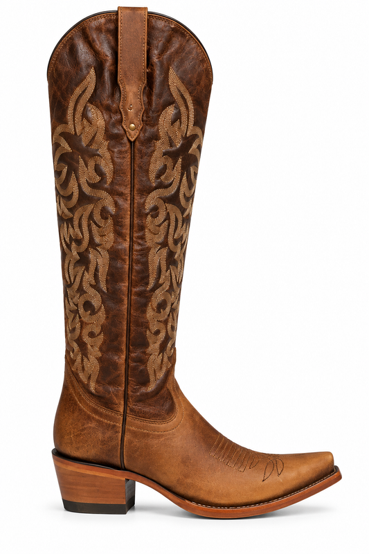 Maria Bonita Tall Western Boot