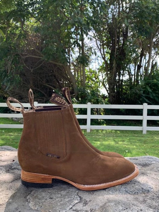 Botin Aragon Nobuck Cajeta