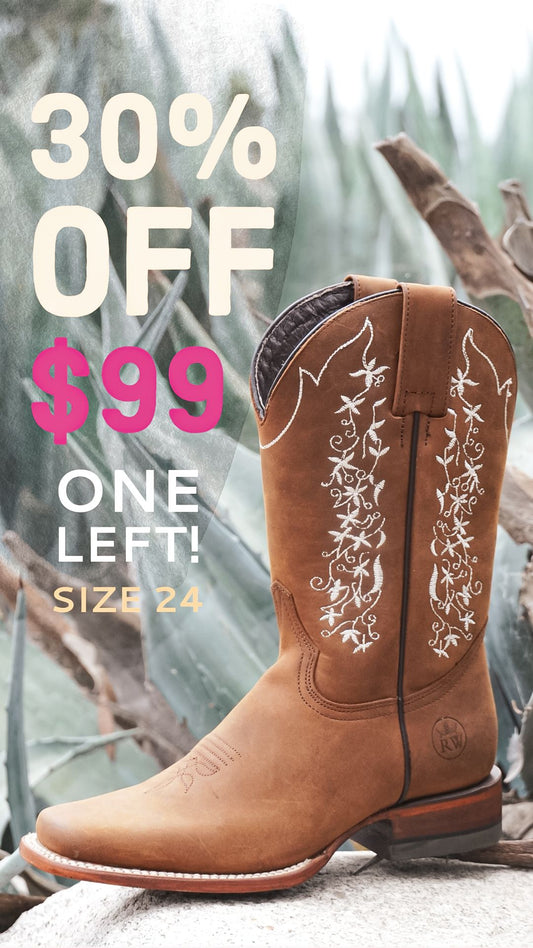 RW Square Toe Women Boot