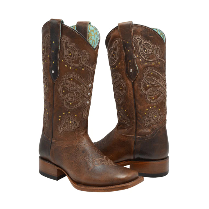 Timotea Square Toe Boots