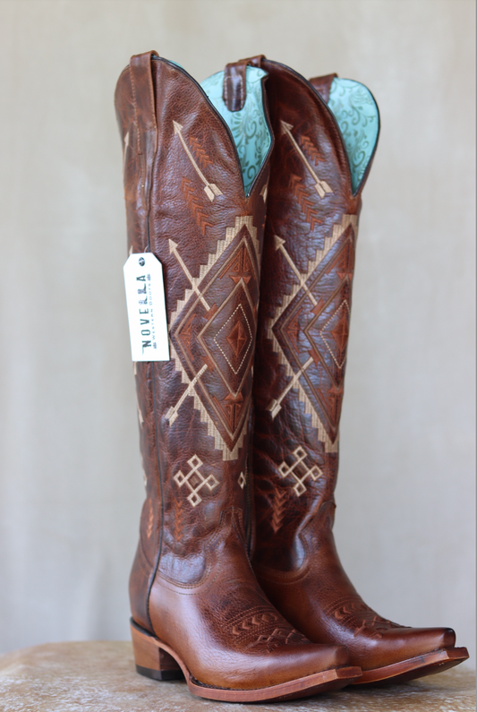 Laurita Garza Tall Western Boot