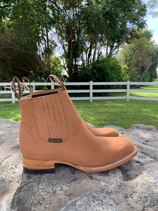 Botin Aragon Nobuck Pinon