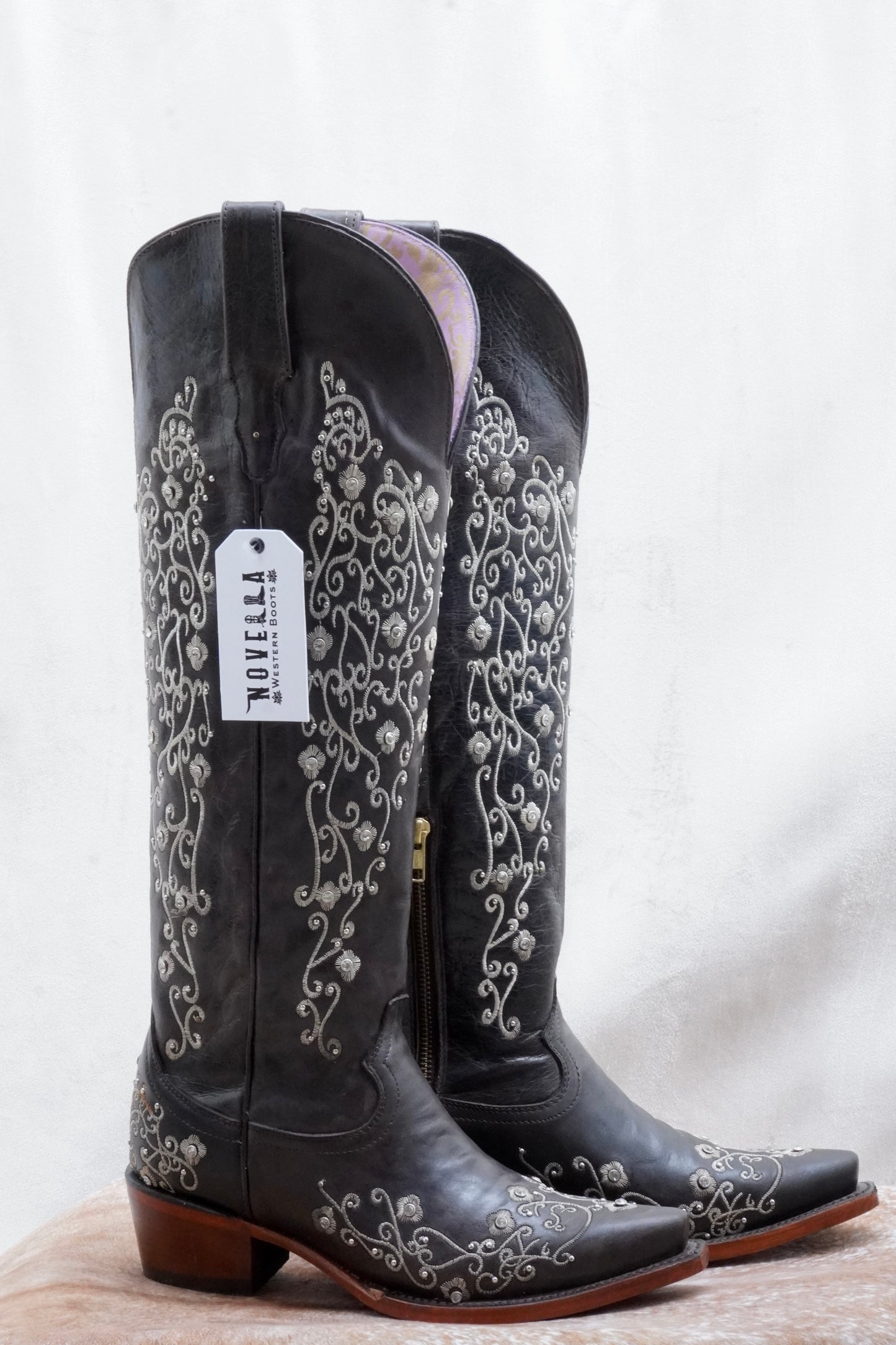 Daisy Abilene Tall Western Boot w/ Rhinestones