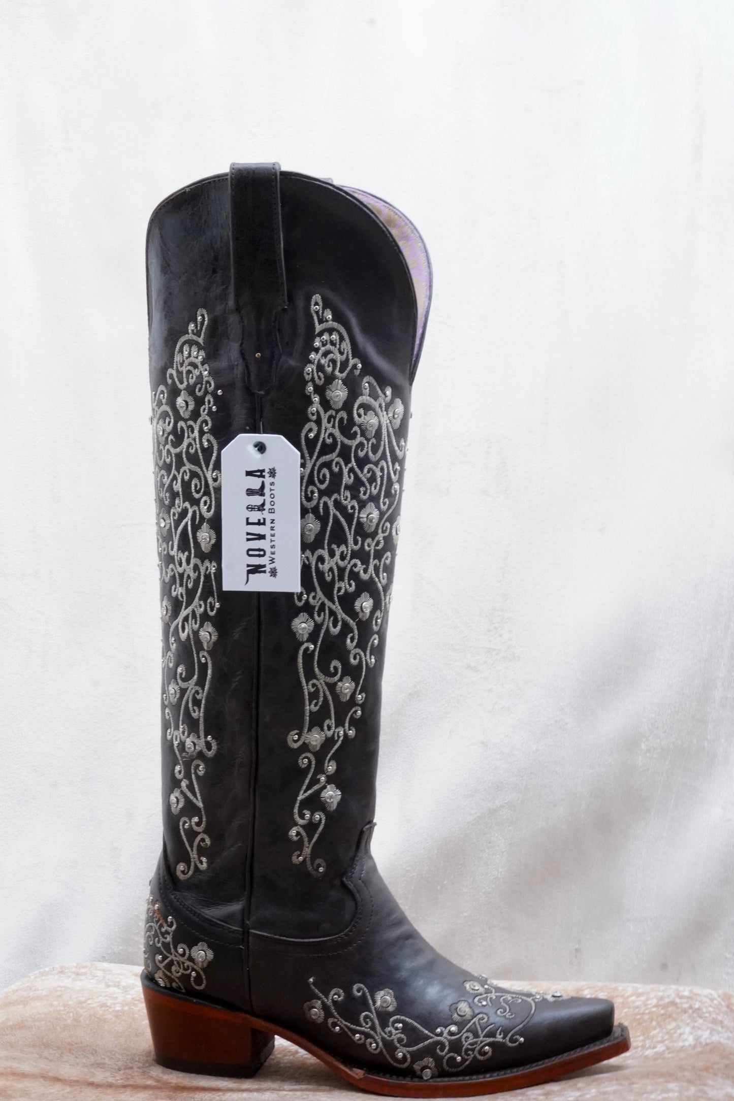 Daisy Abilene Tall Western Boot w/ Rhinestones