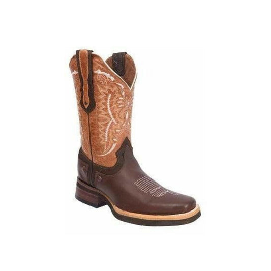 Rodeo Boot Brown Rubber Sole