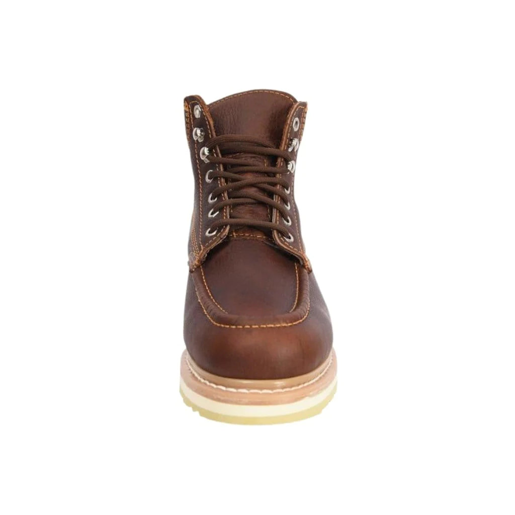 Work Bootie Hammer Lace Up Zig-Zag Double Sole