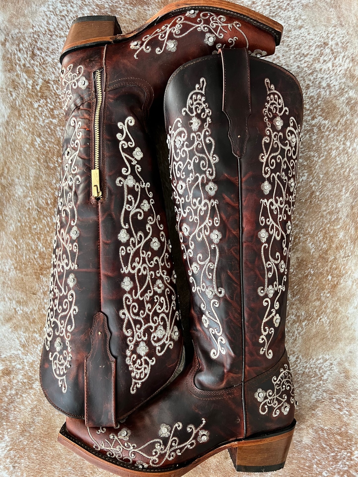 Santos Valdez Tall Western Boot