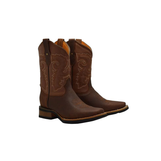 Oryx Rodeo Square Toe Boot Rubber Sole