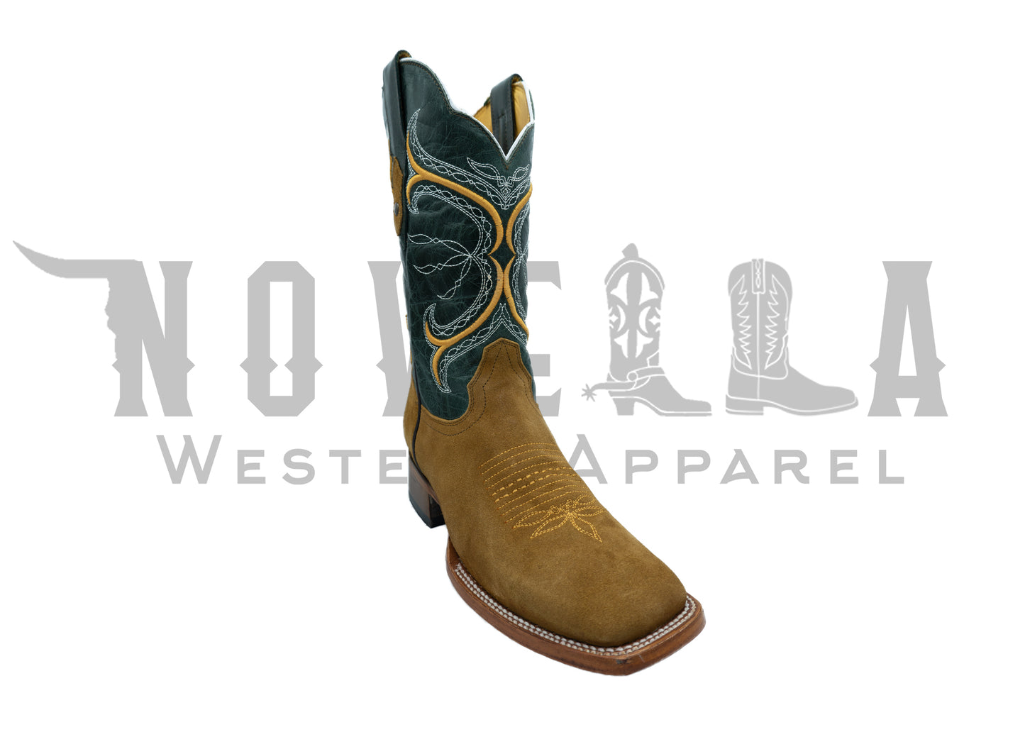 Square Toe Boot, Tan
