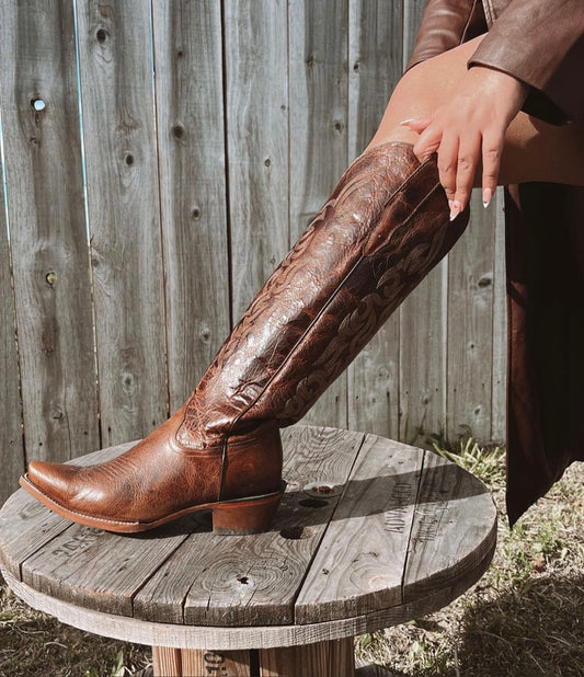 Maria Bonita Tall Western Boot