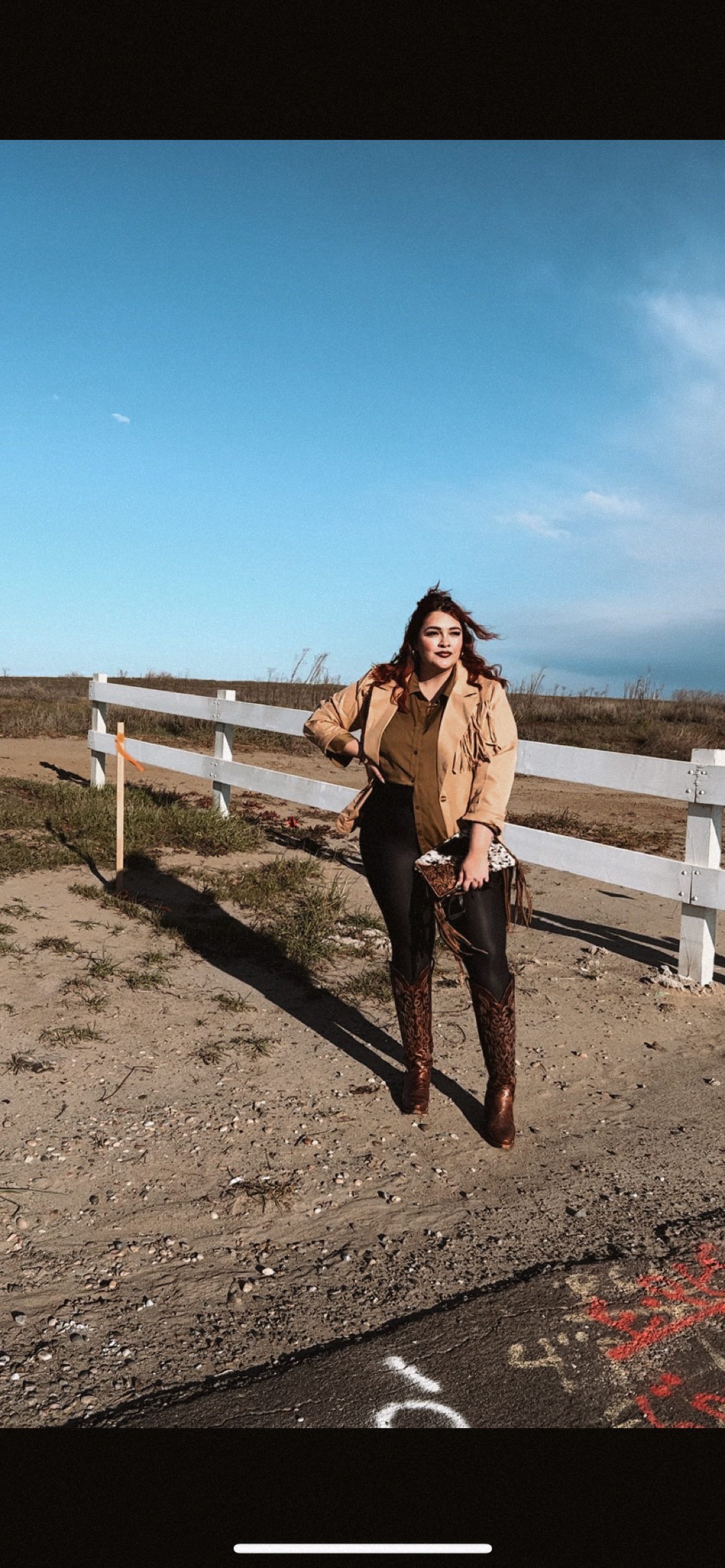 Maria Bonita Tall Western Boot