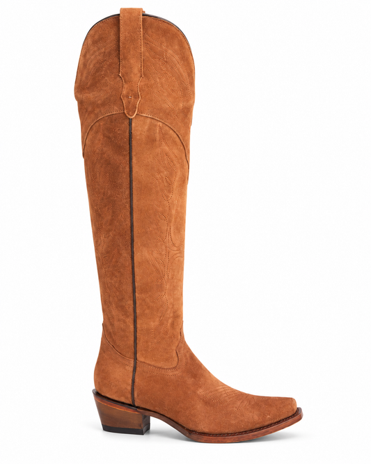 Mambo Lupita High Knee Gamuza Boots
